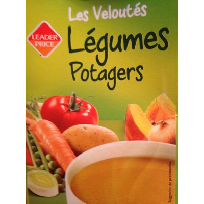 Soupe Les Veloutes Légumes Potagers (Leader Price)