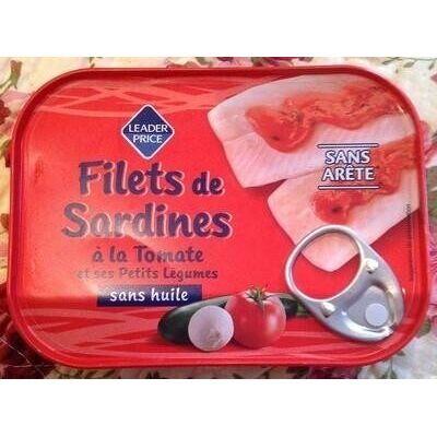 Filets De Sardines À La Tomate (Leader Price)