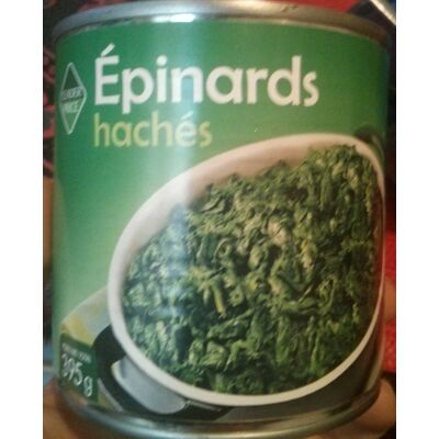 Épinards Hachés (Leader Price)