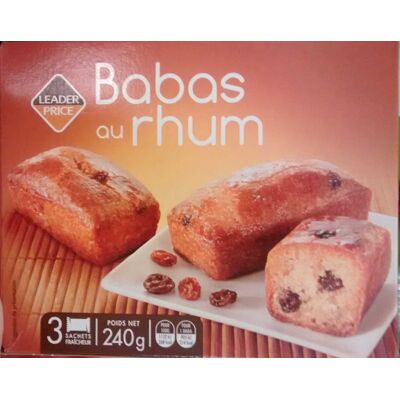 Babas Au Rhum (Leader Price)
