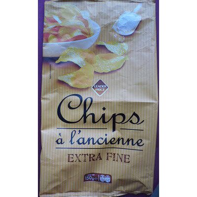 Chips À L'ancienne Extra Fine (Leader Price)