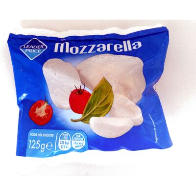 Mozzarella (18% Mg) (Leader Price)