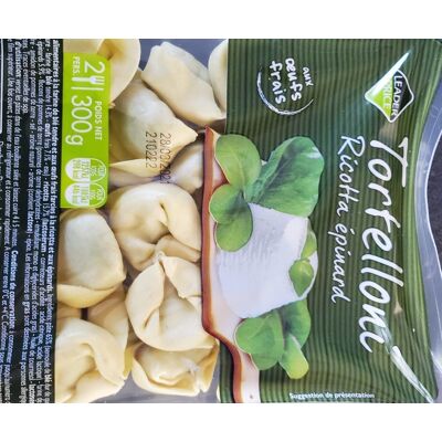 Tortelloni Ricotta Épinards (Leader Price)