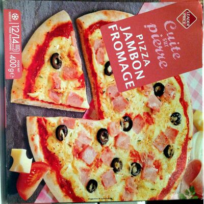 Pizza Jambon Fromage, Cuite Sur Pierre (Leader Price - Dlp (distribution Leader Price))