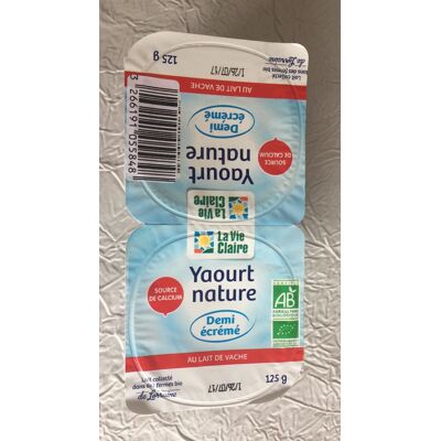 Yaourt Nature (La Vie Claire)
