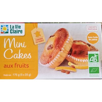 Mini Cakes Aux Fruits (La Vie Claire)