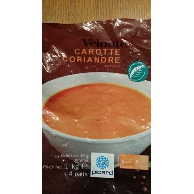 Velout Carotte Coriandre (Picard)
