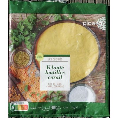 Velouté Lentilles Corail (Picard)