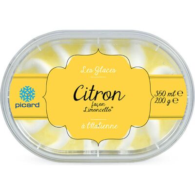 Glace À L'italienne - Citron Façon Limoncello (Picard)