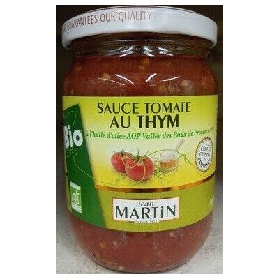 Sauce Tomate Au Thym Au Miel (Jean Martin)