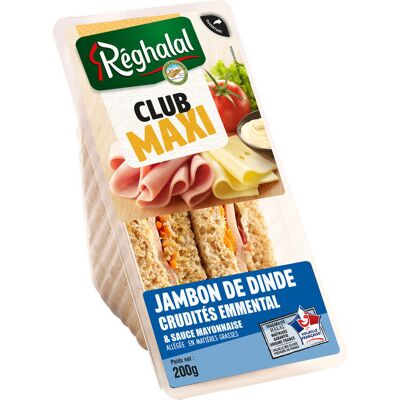 Sandwich Maxi Dinde Emmental (Réghalal)