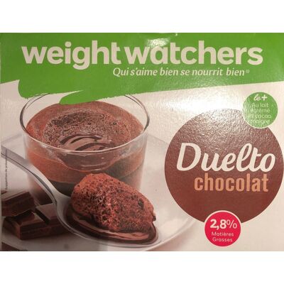 Dessert Lacté Au Chocolat : Mousse Sur Crème Dessert (Weight Watchers - Yoplait)