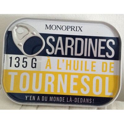 Sardines À L'huile De Tournesol (Monoprix)