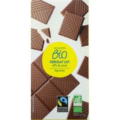Chocolat Lait (Monoprix Bio - Monoprix)
