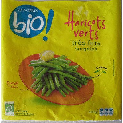 Haricots Verts Très Fins Surgelés Bio (Monoprix Bio ! - Monoprix)