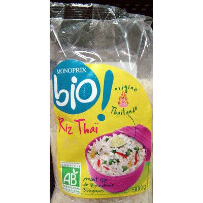 Riz Thaï Bio (Monoprix - Monoprix Bio)