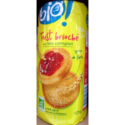 Toast Brioché Au Blé Complet Bio Monoprix (Monoprix)