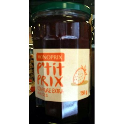 Confiture Extra Fraises (Monoprix P'tit Prix - Monoprix)