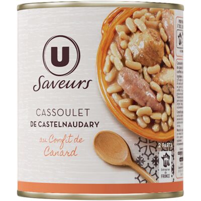 Cassoulet Au Confit De Canard Saveurs (U Saveurs - U)