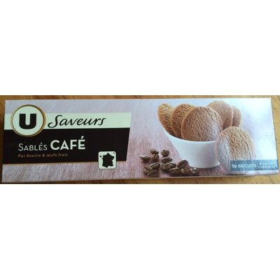 Sablés Pur Beurre Au Café (U Saveurs - U)