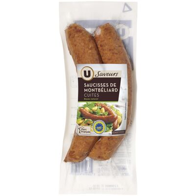 Saucisse De Montbéliard Cuite Saveurs (U)