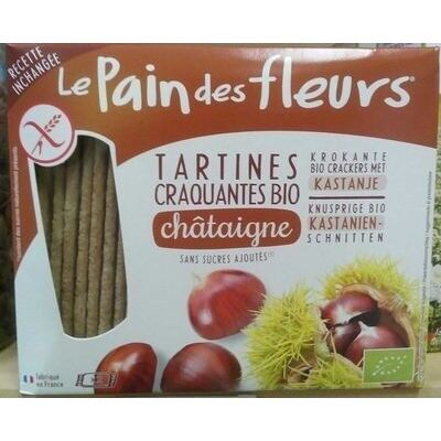 Tartines Craquantes Bio À La Châtaigne Sans Gluten (Le Pain Des Fleurs)