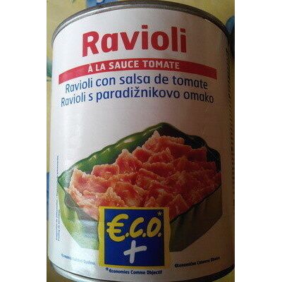 Ravioli À La Sauce Tomate (Eco + - Scamark (filiale E. Leclerc))