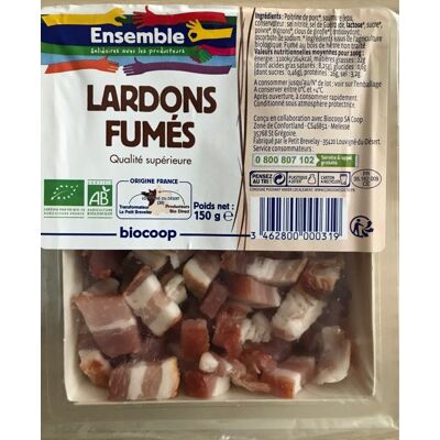 Lardons Fumés Qualité Supérieure (Biocoop)