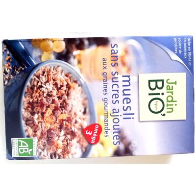Muesli Sans Sucres Ajoutés Aux Graines Gourmandes (Jardin Bio - Léa Nature)