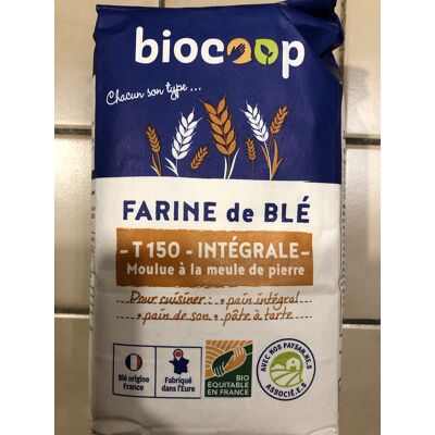 Farine De Blé T150 Intégrale (Biocoop)