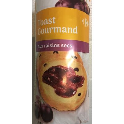 Toasts Aux Raisins (Carrefour)