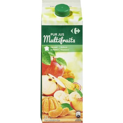 100% Pur Jus Jus Multifruits (Carrefour)