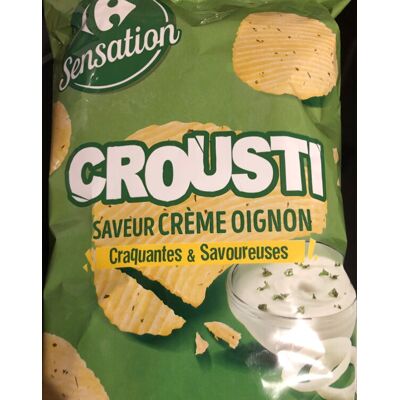 Crousti Saveur Crème Oignon (Carrefour)