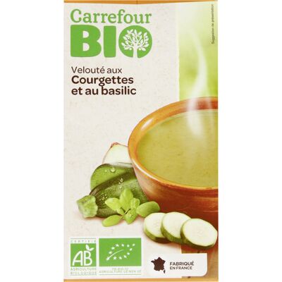 Velouté Aux Courgettes Et Au Basilic (Carrefour Bio - Carrefour)