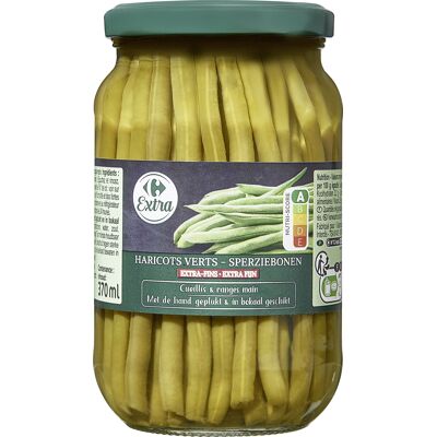 Haricots Verts Extra-Fins (Carrefour)