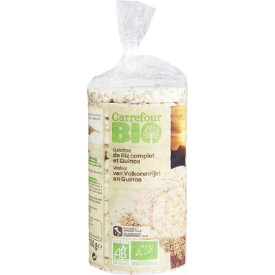 Galettes De Riz Complet Et Quinoa 100G (Carrefour Bio - Carrefour)