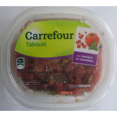 Taboulé Au Tartare De Tomate (Carrefour - Cmi (carrefour Marchandises Internationales))