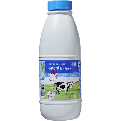 Lait Des Campagnes Demi-Écrémé (Carrefour)