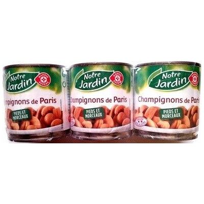 Champignons De Paris Pieds Et Morceaux (Notre Jardin - Marque Repère)