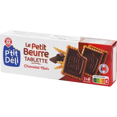 Petits Beurre Chocolat Noir (P'tit Déli - Marque Repère)