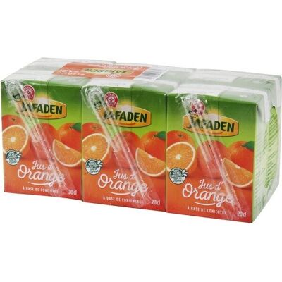 Jus D'orange À Base De Concentré - 6 X 20 Cl Unité (Jafadenmarque Repère)