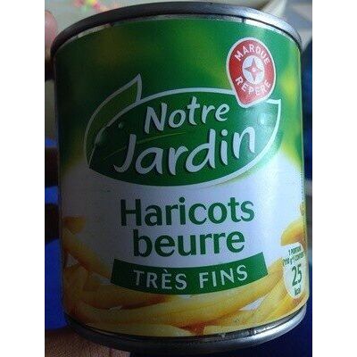 Haricots Beurre Très Fins (Notre Jardin - Marque Repère)