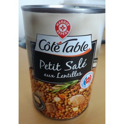 Petit Salé Aux Lentilles (Côté Table - Marque Repère)