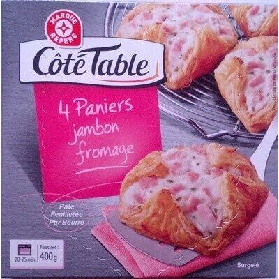 Feuilletés Jambon Fromage X 4 (Côté Table - Marque Repère)