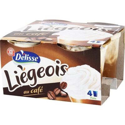 Liégeois Café X 4 (Délisse - Marque Repère)