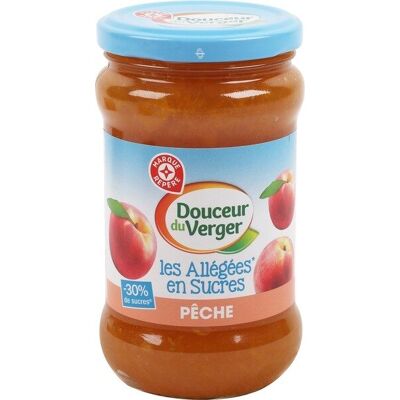 Les Allégées En Sucres - Pêche (Douceur Du Verger - Marque Repère)