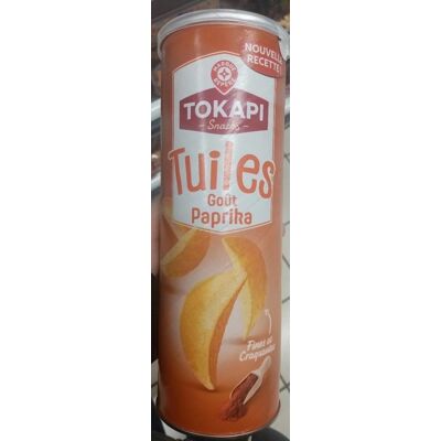 Tuiles Goût Paprika (Tokapi - Marque Repère)