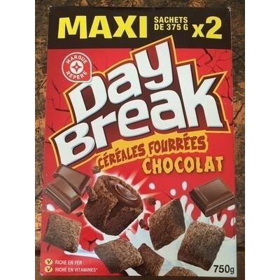 Céréales Fourrées Tout Chocolat (Day Break - Marque Repère)