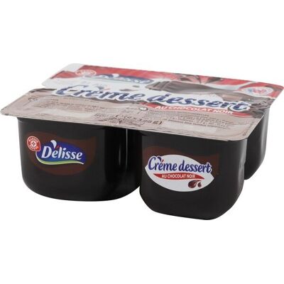 Crème Dessert Chocolat Noir (Délisse - Marque Repère)