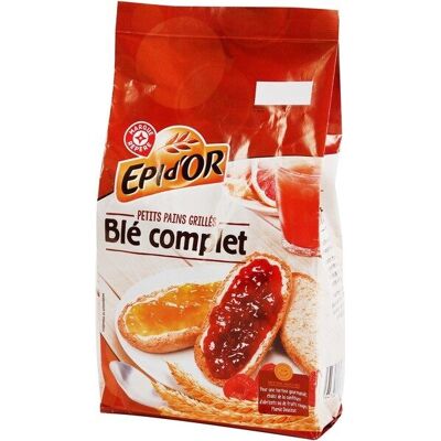 Petits Pains Grillés Au Blé Complet (épi D'or - Marque Repère)